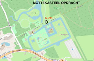 Kaart Mottekasteel