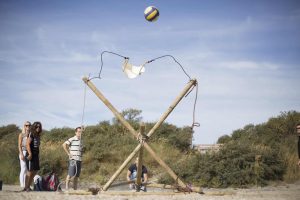 Teambuilding (katapult bouwen)